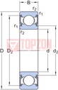 RULMENT SKF 6202 2RS