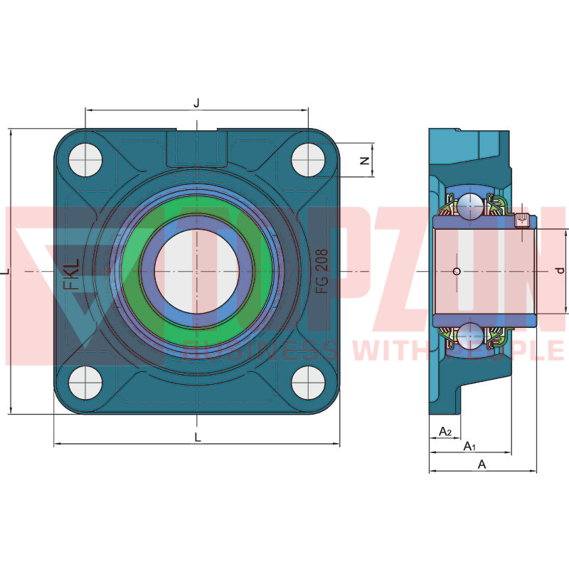  RULMENT FKL LE 208 TDT