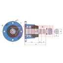 BUTUC FKL IL50-98/4T-M22-122-02