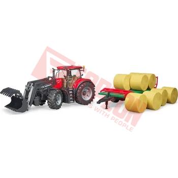 TRACTOR CU REMORCA CASE 300CVX BRUDER